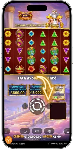 Botões ajuste aposta Gates of Olympus Super Scatter demo